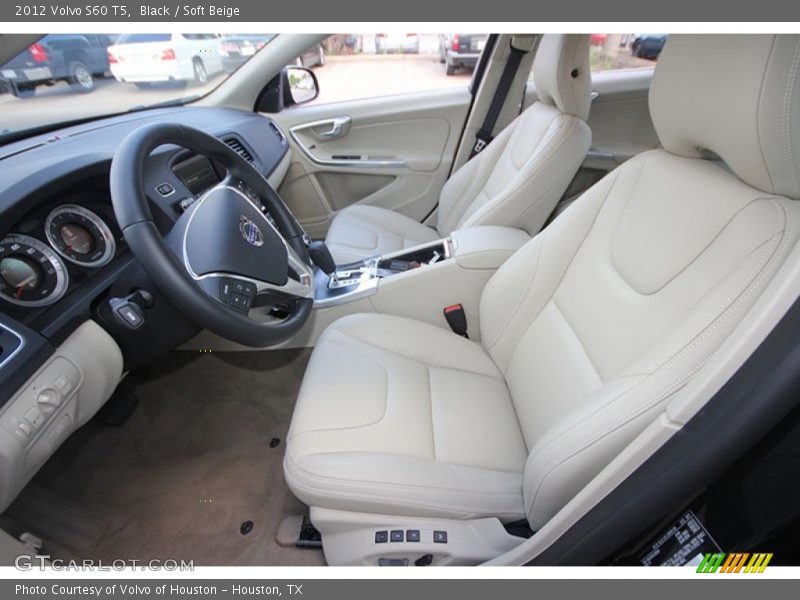 Black / Soft Beige 2012 Volvo S60 T5