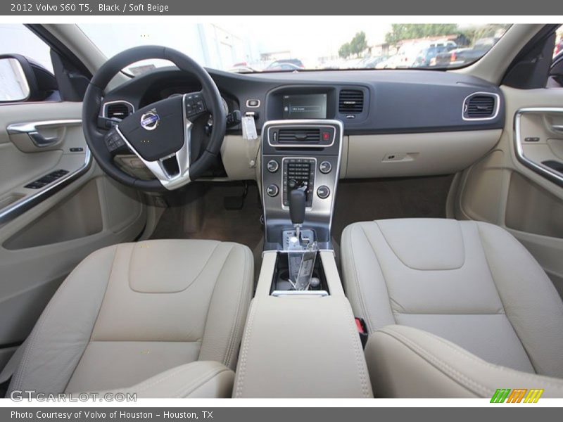 Black / Soft Beige 2012 Volvo S60 T5