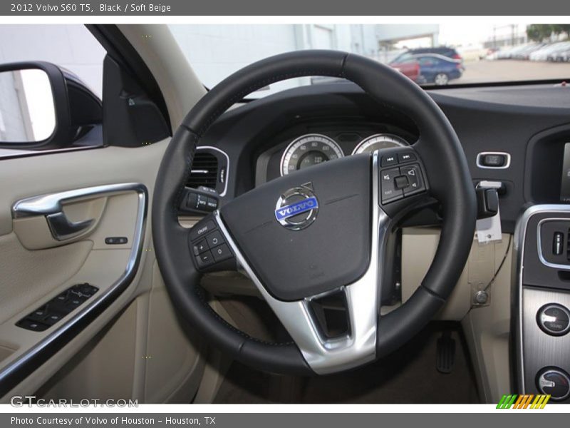 Black / Soft Beige 2012 Volvo S60 T5