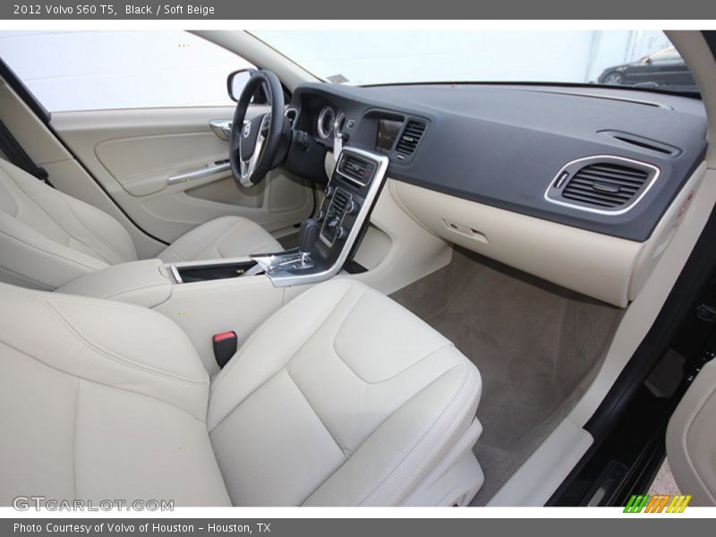 Black / Soft Beige 2012 Volvo S60 T5