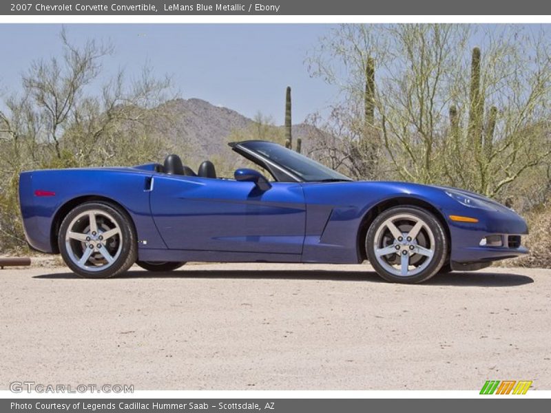  2007 Corvette Convertible LeMans Blue Metallic