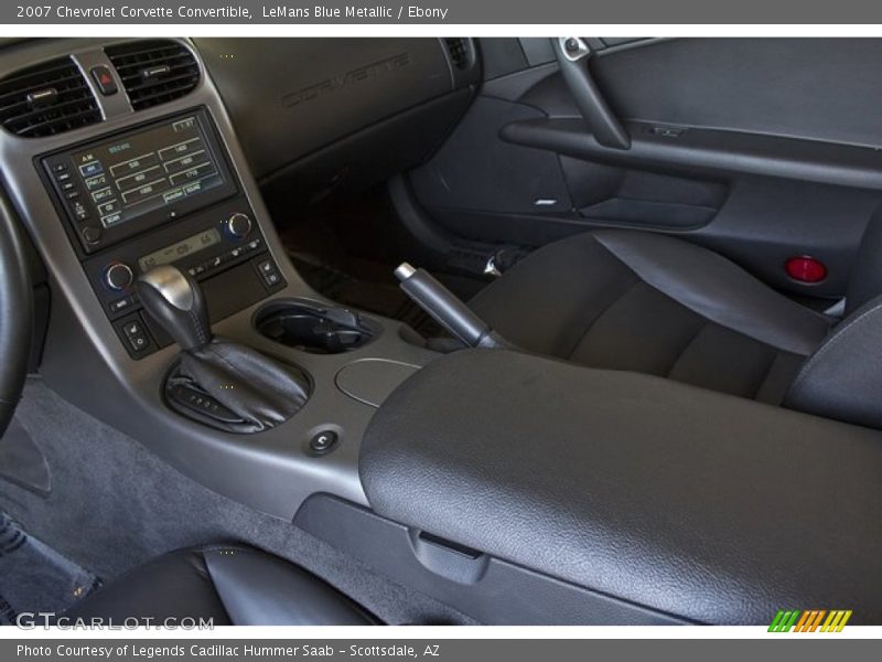 LeMans Blue Metallic / Ebony 2007 Chevrolet Corvette Convertible