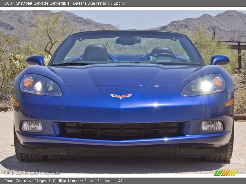 LeMans Blue Metallic / Ebony 2007 Chevrolet Corvette Convertible