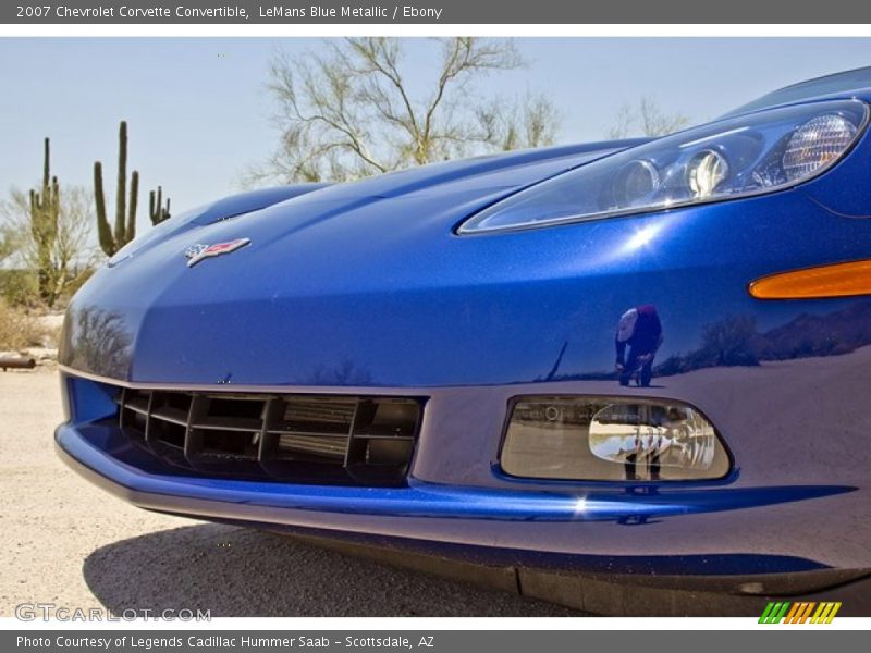 LeMans Blue Metallic / Ebony 2007 Chevrolet Corvette Convertible