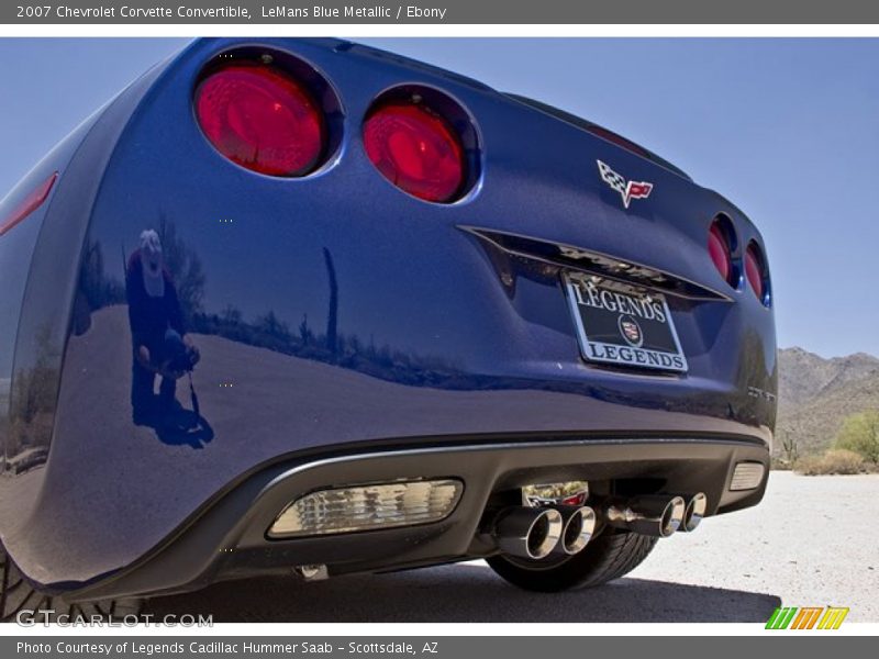 LeMans Blue Metallic / Ebony 2007 Chevrolet Corvette Convertible