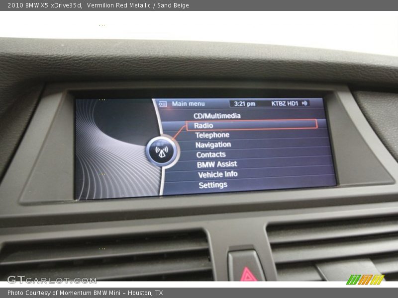 Vermilion Red Metallic / Sand Beige 2010 BMW X5 xDrive35d