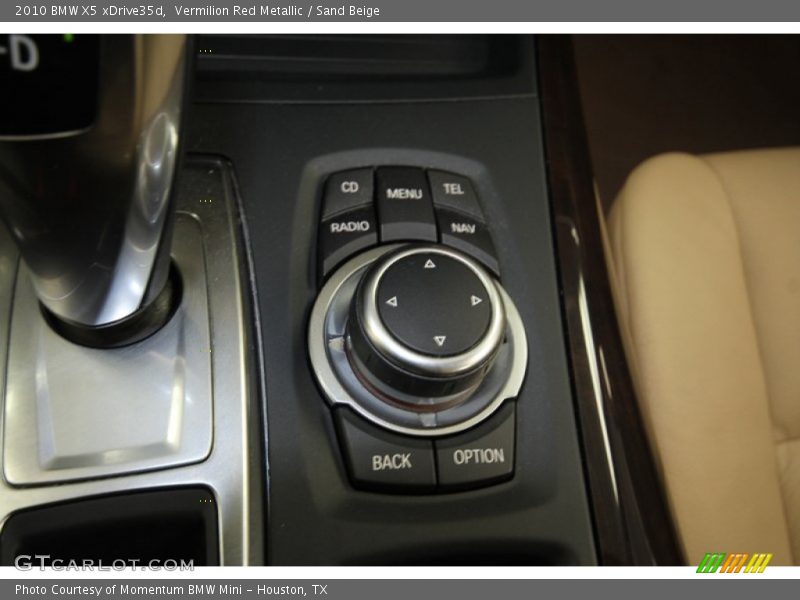 Vermilion Red Metallic / Sand Beige 2010 BMW X5 xDrive35d