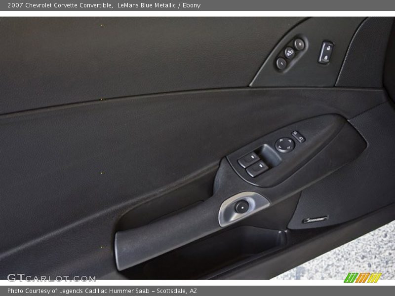 LeMans Blue Metallic / Ebony 2007 Chevrolet Corvette Convertible