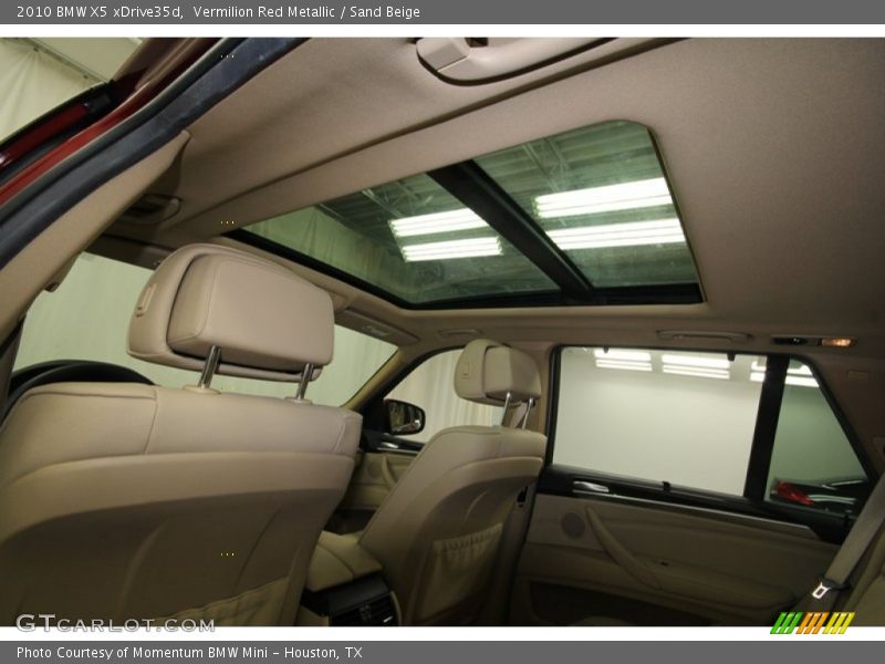 Vermilion Red Metallic / Sand Beige 2010 BMW X5 xDrive35d