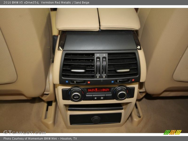 Vermilion Red Metallic / Sand Beige 2010 BMW X5 xDrive35d