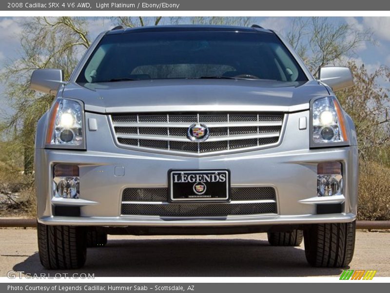 Light Platinum / Ebony/Ebony 2008 Cadillac SRX 4 V6 AWD
