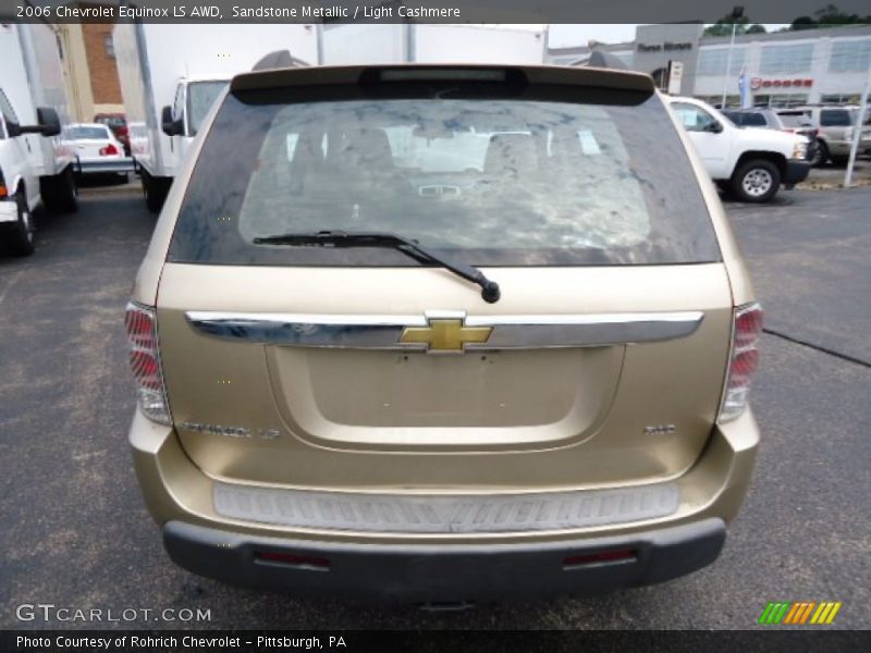 Sandstone Metallic / Light Cashmere 2006 Chevrolet Equinox LS AWD