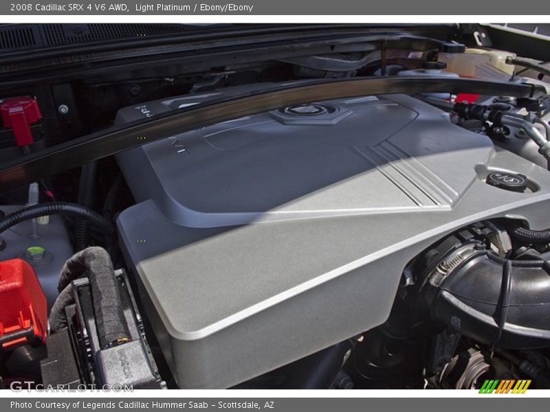 Light Platinum / Ebony/Ebony 2008 Cadillac SRX 4 V6 AWD