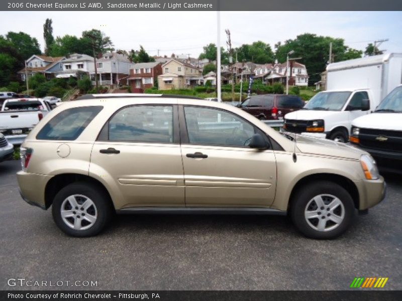Sandstone Metallic / Light Cashmere 2006 Chevrolet Equinox LS AWD