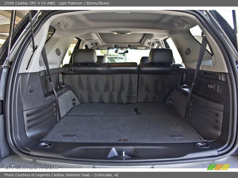 Light Platinum / Ebony/Ebony 2008 Cadillac SRX 4 V6 AWD