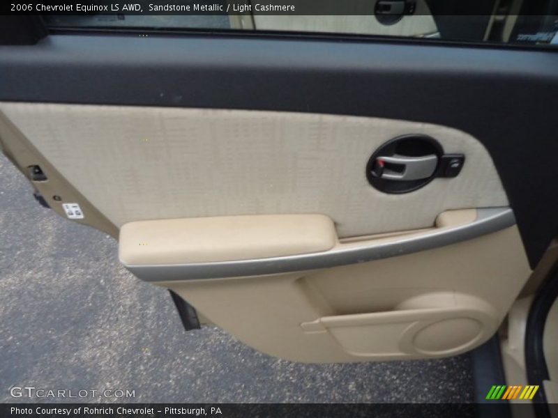 Sandstone Metallic / Light Cashmere 2006 Chevrolet Equinox LS AWD