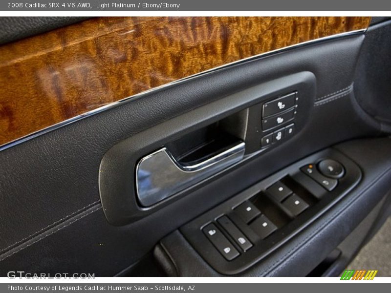 Light Platinum / Ebony/Ebony 2008 Cadillac SRX 4 V6 AWD