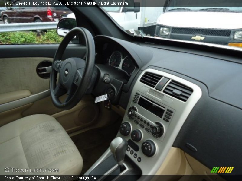 Sandstone Metallic / Light Cashmere 2006 Chevrolet Equinox LS AWD