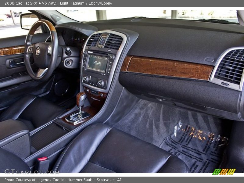 Light Platinum / Ebony/Ebony 2008 Cadillac SRX 4 V6 AWD