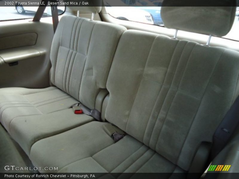 Desert Sand Mica / Oak 2002 Toyota Sienna LE