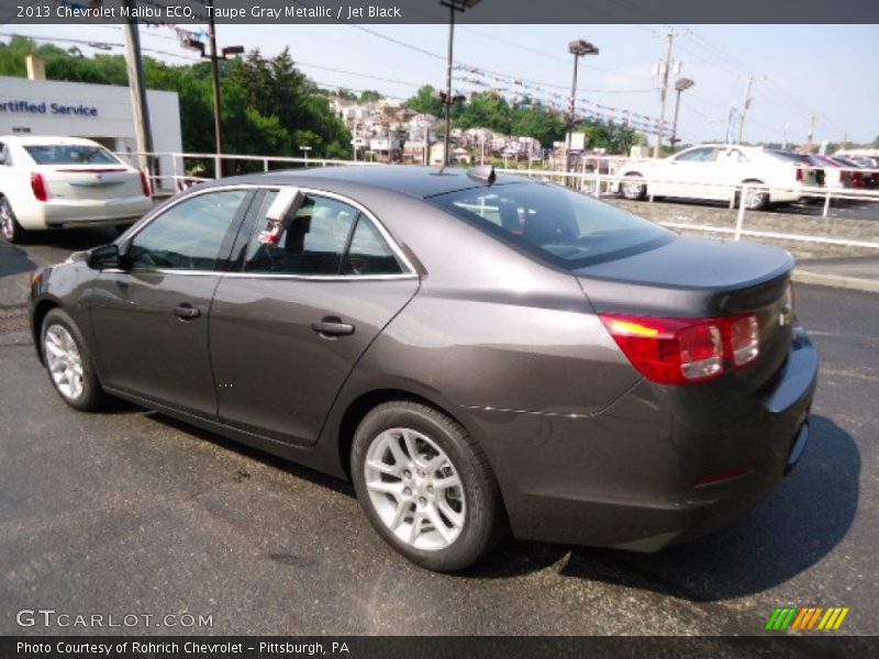 Taupe Gray Metallic / Jet Black 2013 Chevrolet Malibu ECO