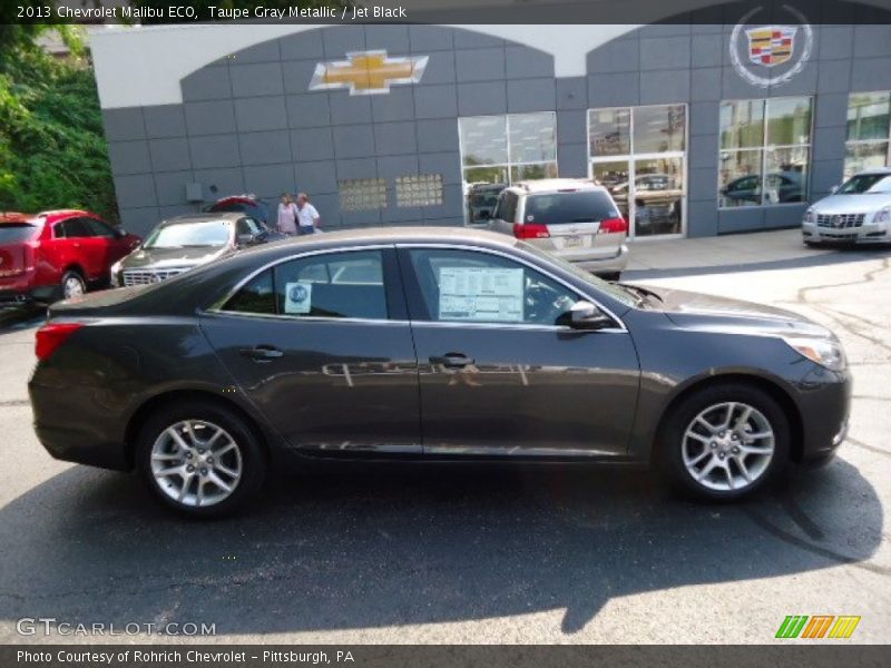 Taupe Gray Metallic / Jet Black 2013 Chevrolet Malibu ECO
