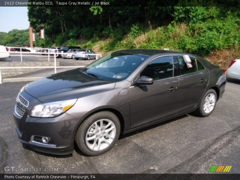 Taupe Gray Metallic / Jet Black 2013 Chevrolet Malibu ECO