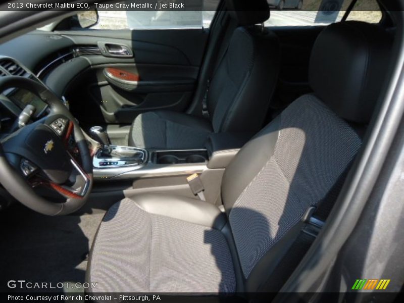 Taupe Gray Metallic / Jet Black 2013 Chevrolet Malibu ECO