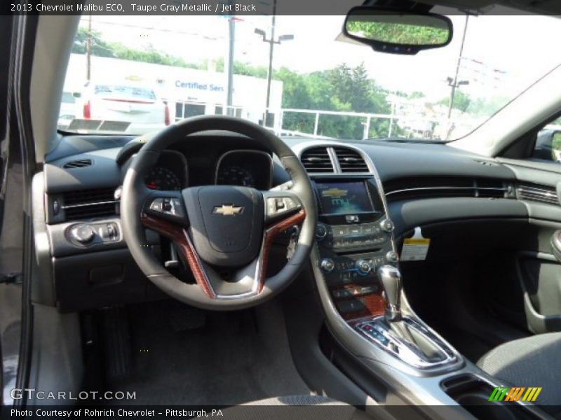 Taupe Gray Metallic / Jet Black 2013 Chevrolet Malibu ECO