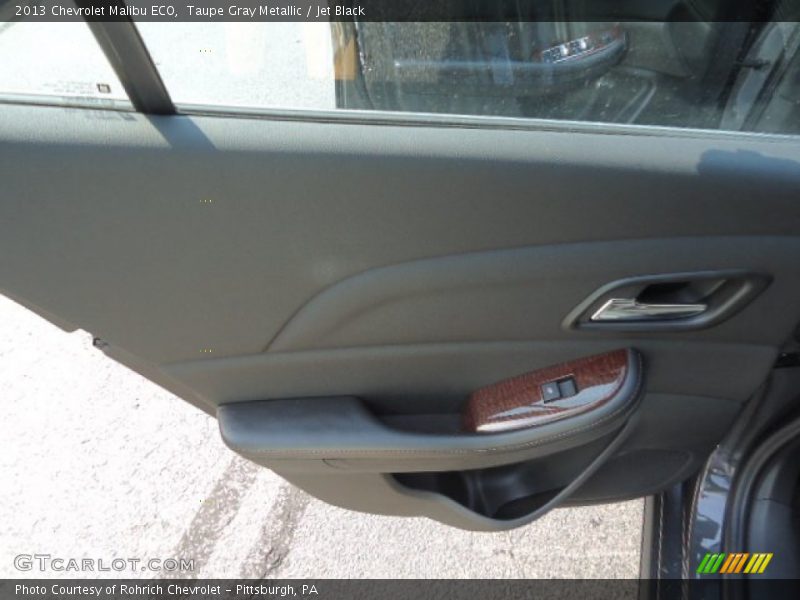 Taupe Gray Metallic / Jet Black 2013 Chevrolet Malibu ECO