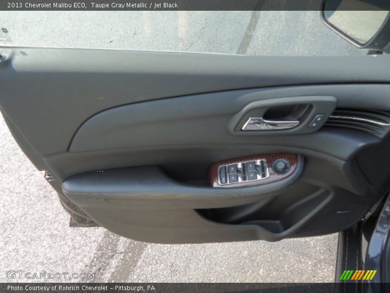 Taupe Gray Metallic / Jet Black 2013 Chevrolet Malibu ECO