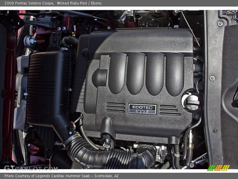  2009 Solstice Coupe Engine - 2.4 Liter DOHC 16-Valve VVT Ecotec 4 Cylinder