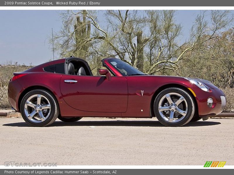  2009 Solstice Coupe Wicked Ruby Red