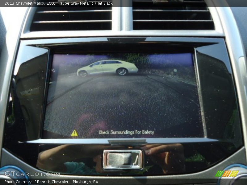 Taupe Gray Metallic / Jet Black 2013 Chevrolet Malibu ECO