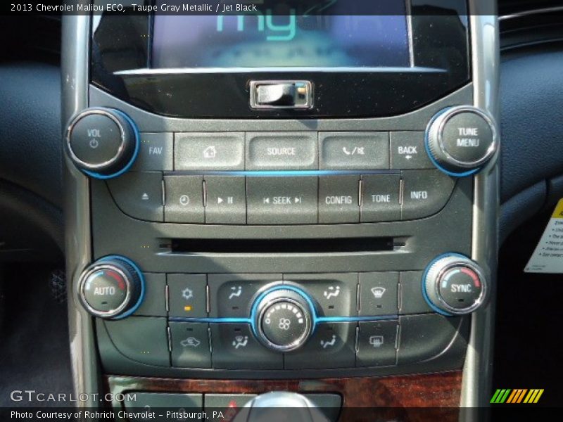 Taupe Gray Metallic / Jet Black 2013 Chevrolet Malibu ECO