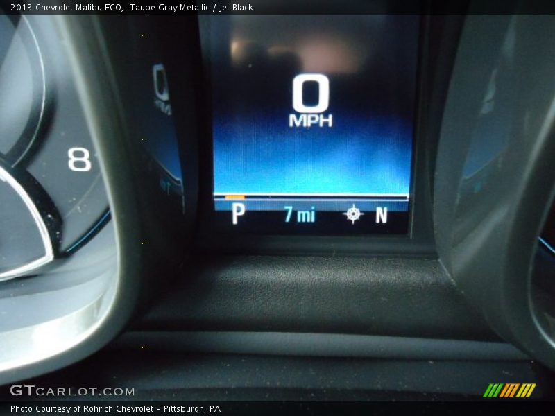 Taupe Gray Metallic / Jet Black 2013 Chevrolet Malibu ECO