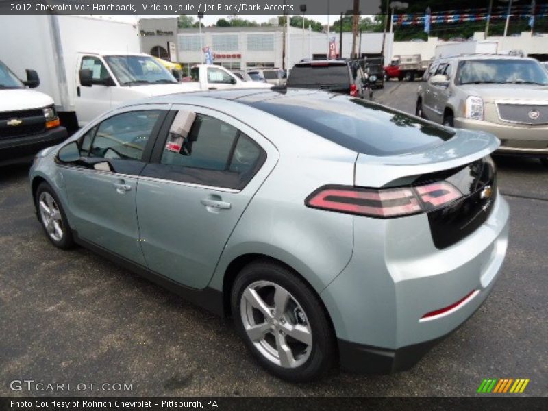 Viridian Joule / Jet Black/Dark Accents 2012 Chevrolet Volt Hatchback