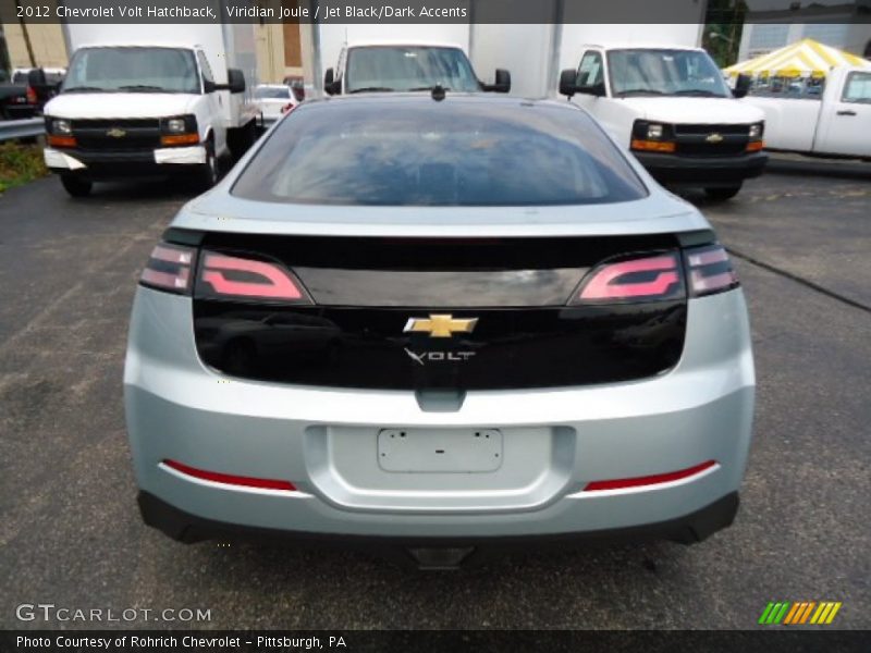 Viridian Joule / Jet Black/Dark Accents 2012 Chevrolet Volt Hatchback