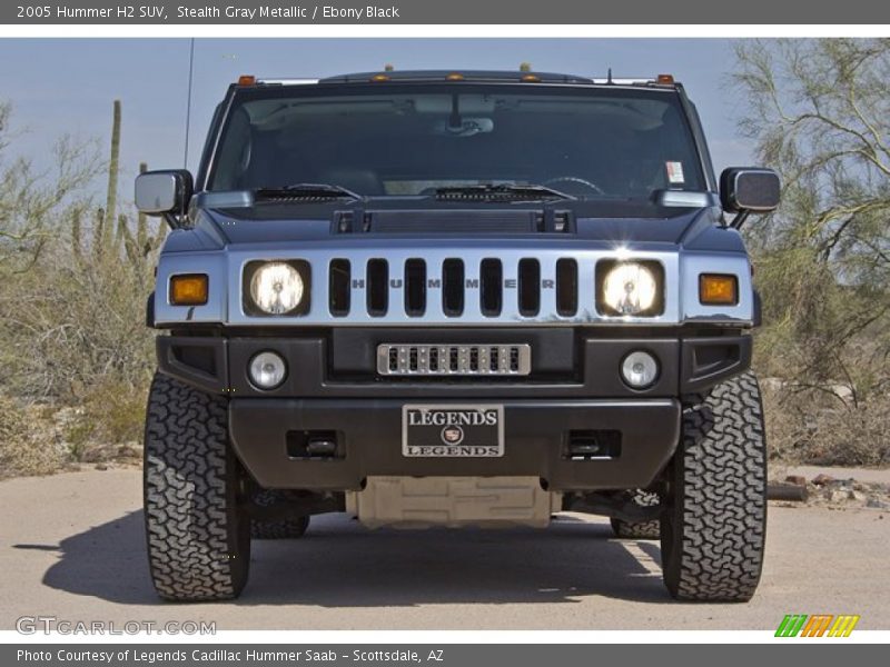 Stealth Gray Metallic / Ebony Black 2005 Hummer H2 SUV
