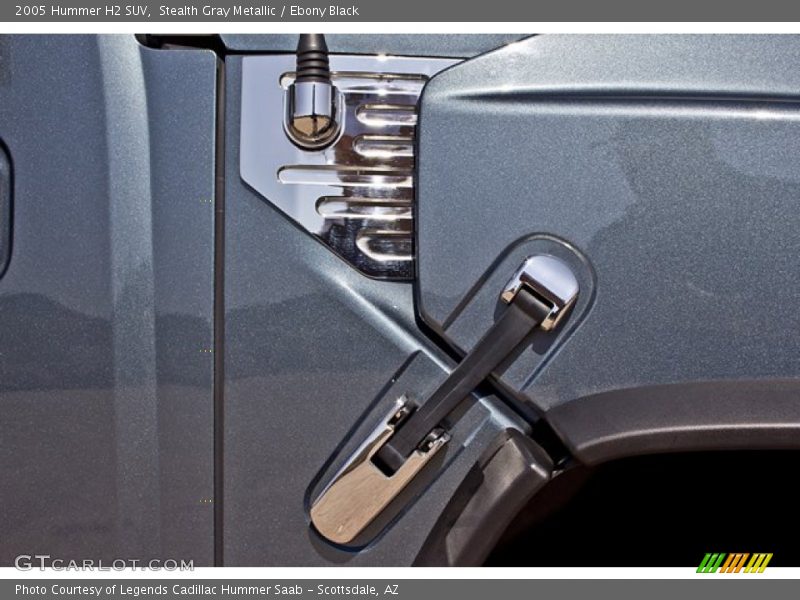 Stealth Gray Metallic / Ebony Black 2005 Hummer H2 SUV