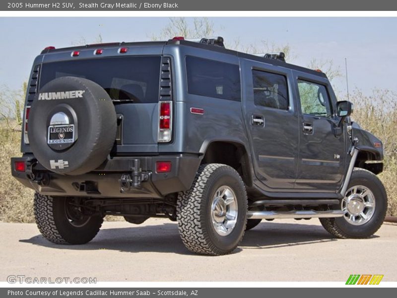 Stealth Gray Metallic / Ebony Black 2005 Hummer H2 SUV