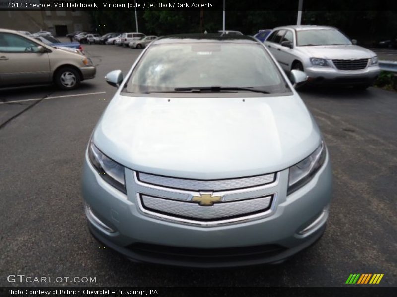 Viridian Joule / Jet Black/Dark Accents 2012 Chevrolet Volt Hatchback