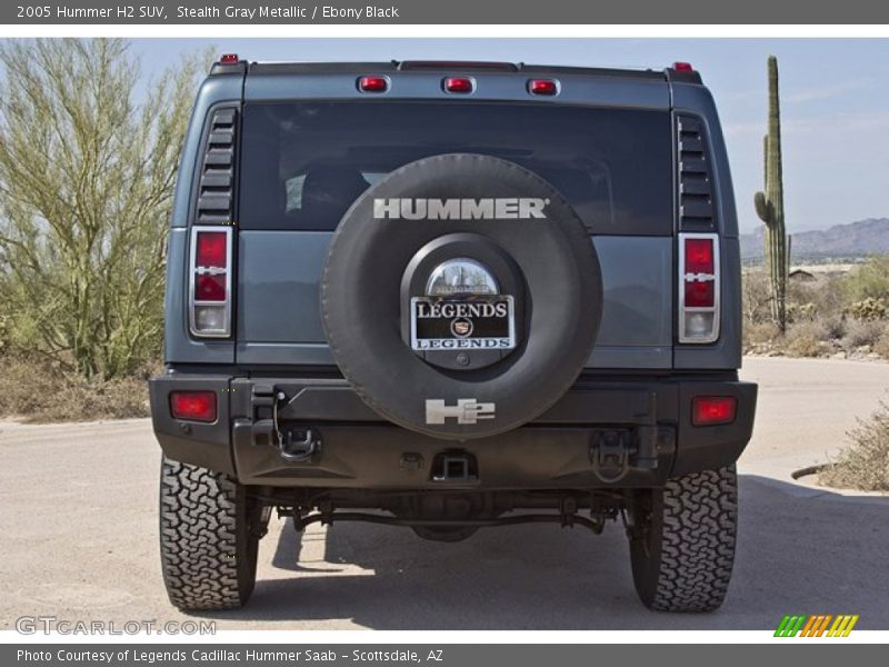 Stealth Gray Metallic / Ebony Black 2005 Hummer H2 SUV