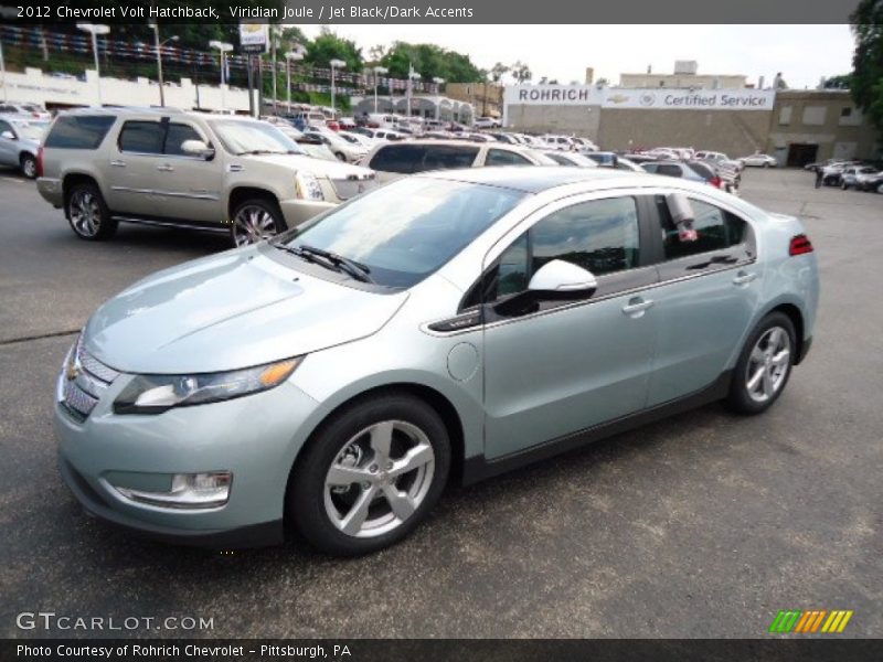 Viridian Joule / Jet Black/Dark Accents 2012 Chevrolet Volt Hatchback