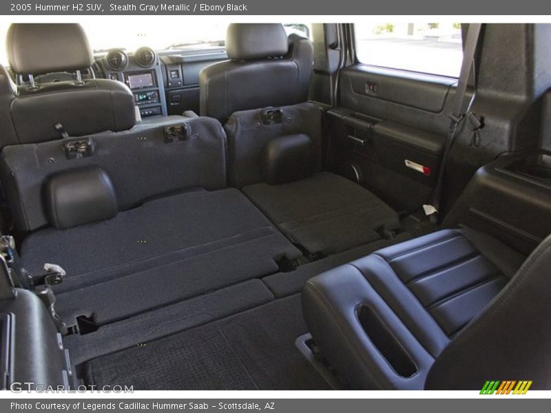  2005 H2 SUV Ebony Black Interior