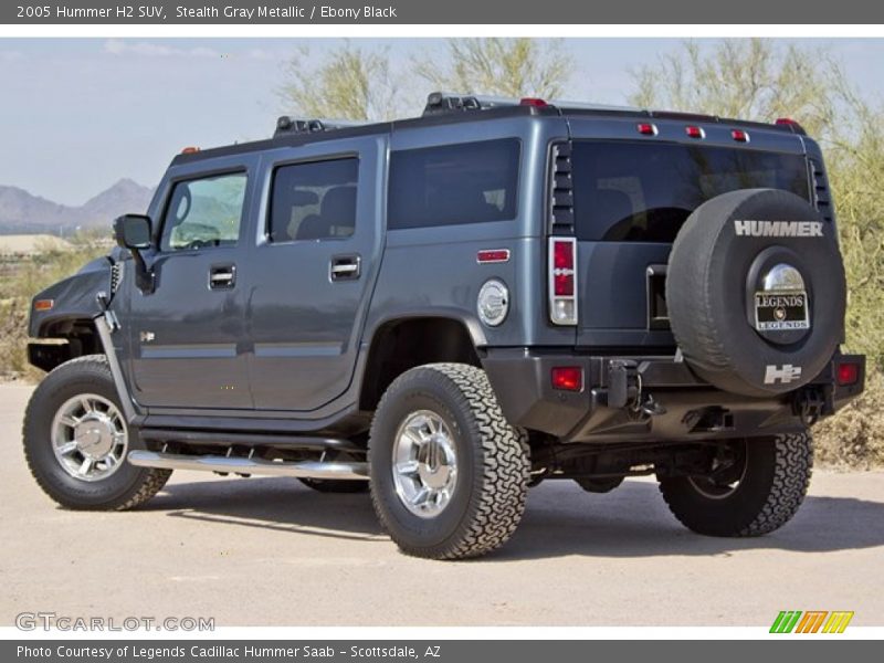 Stealth Gray Metallic / Ebony Black 2005 Hummer H2 SUV