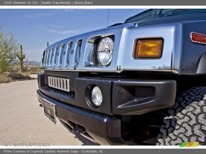 Stealth Gray Metallic / Ebony Black 2005 Hummer H2 SUV