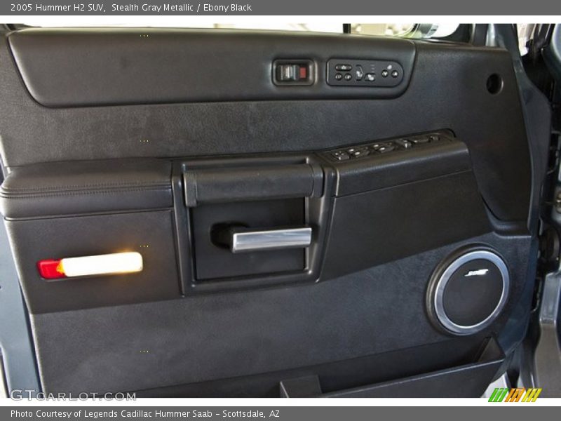 Stealth Gray Metallic / Ebony Black 2005 Hummer H2 SUV