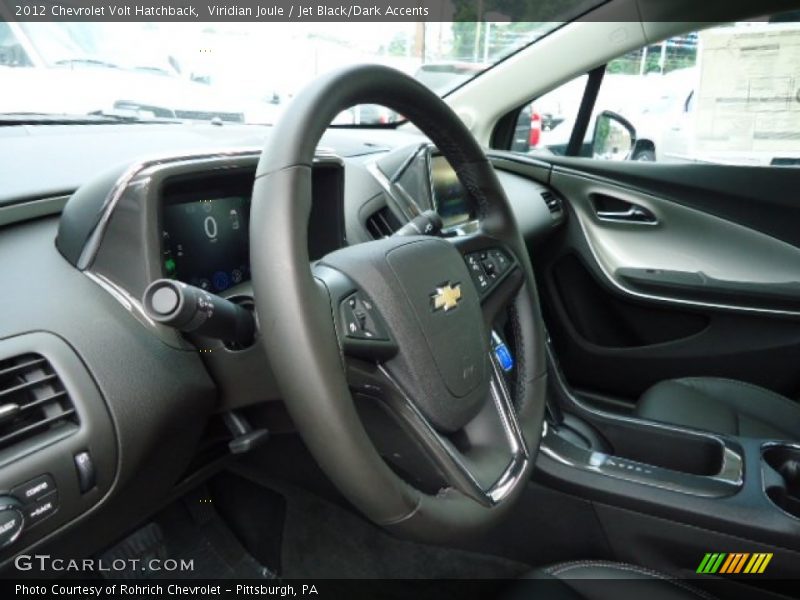 Viridian Joule / Jet Black/Dark Accents 2012 Chevrolet Volt Hatchback