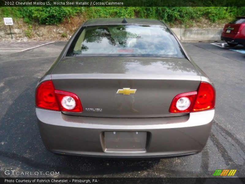 Mocha Steel Metallic / Cocoa/Cashmere 2012 Chevrolet Malibu LS